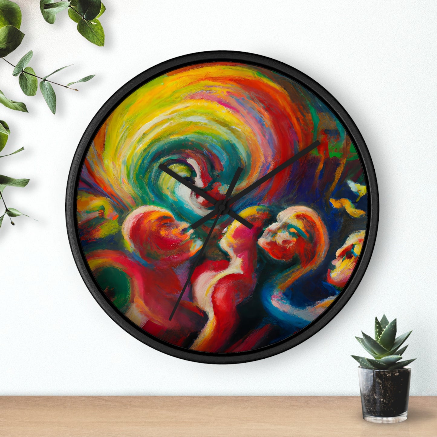 LeonardoB - Gay Hope Wall Clock