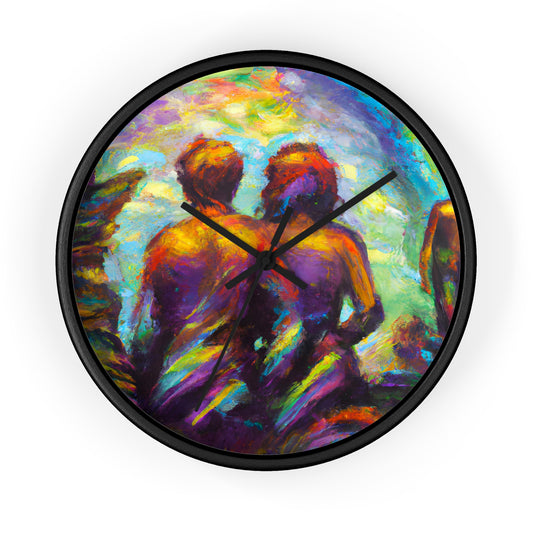 LeonardoDaVinci - Gay Hope Wall Clock