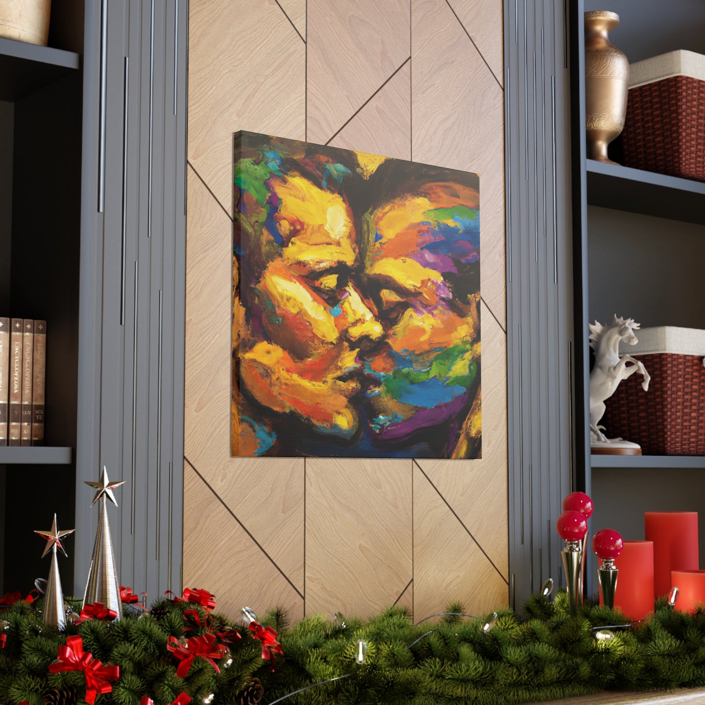 Wyndrydger - Gay Couple Wall Art