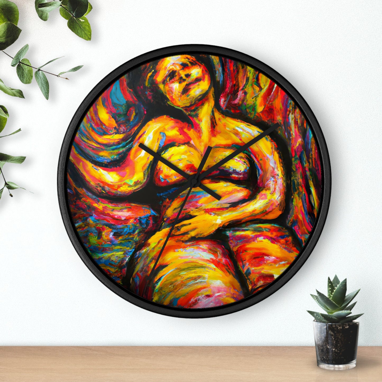 LeonardoVinci - Gay Hope Wall Clock