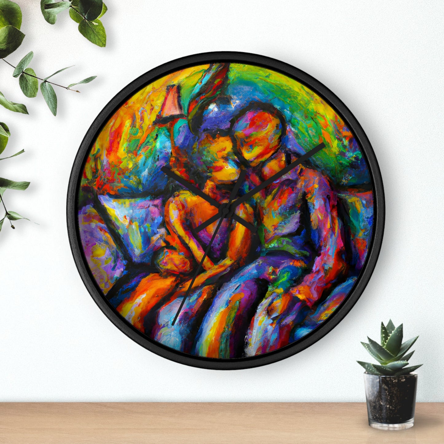 Chase - Gay Love Wall Clock