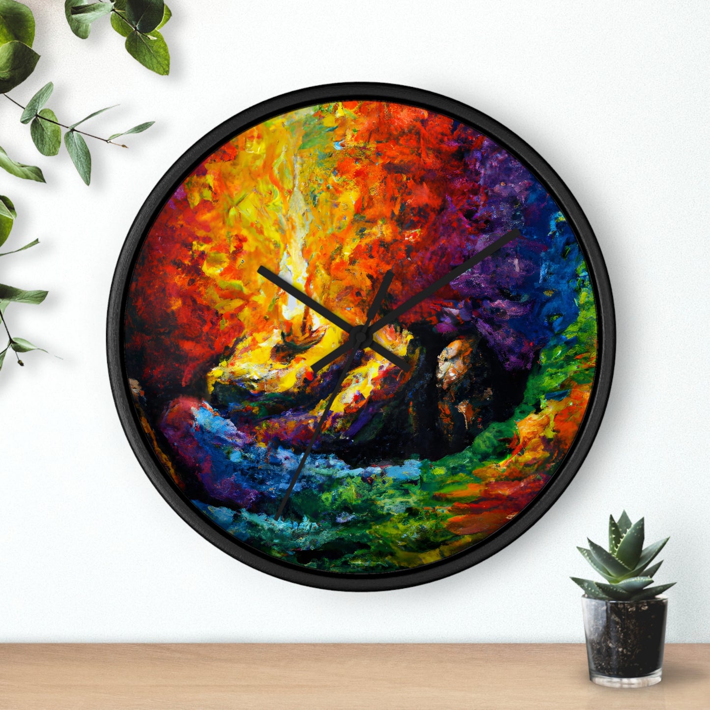 LorenzoVonSparrow - Gay Hope Wall Clock