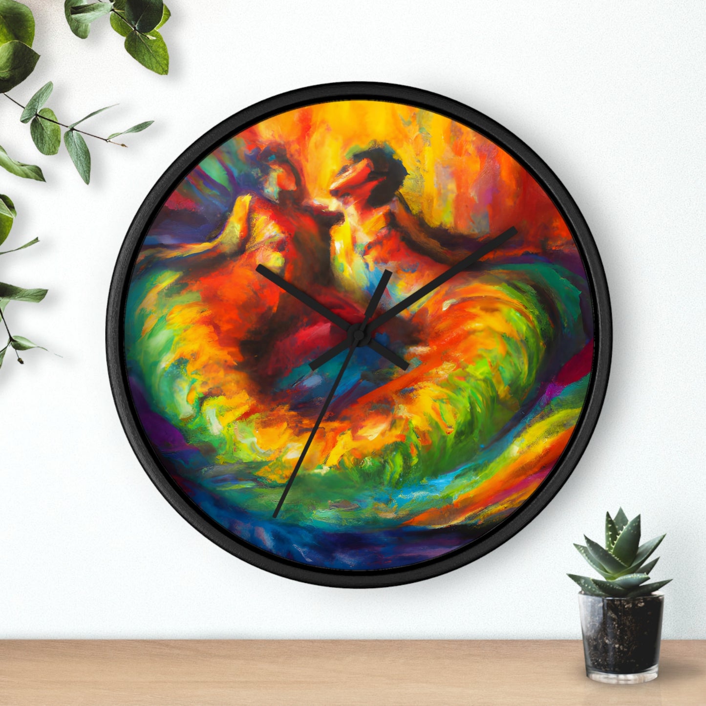 Rex - Gay Love Wall Clock