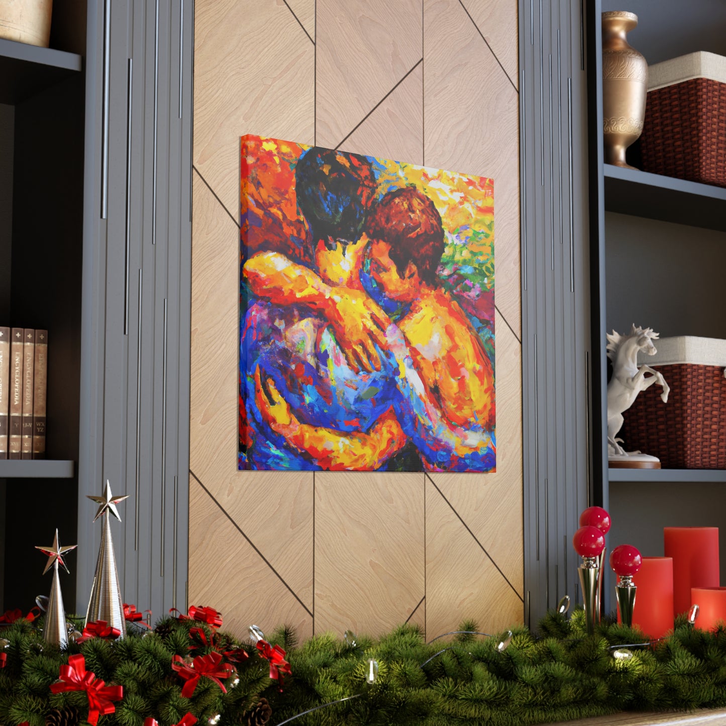 Jesse - Gay Love Canvas Art