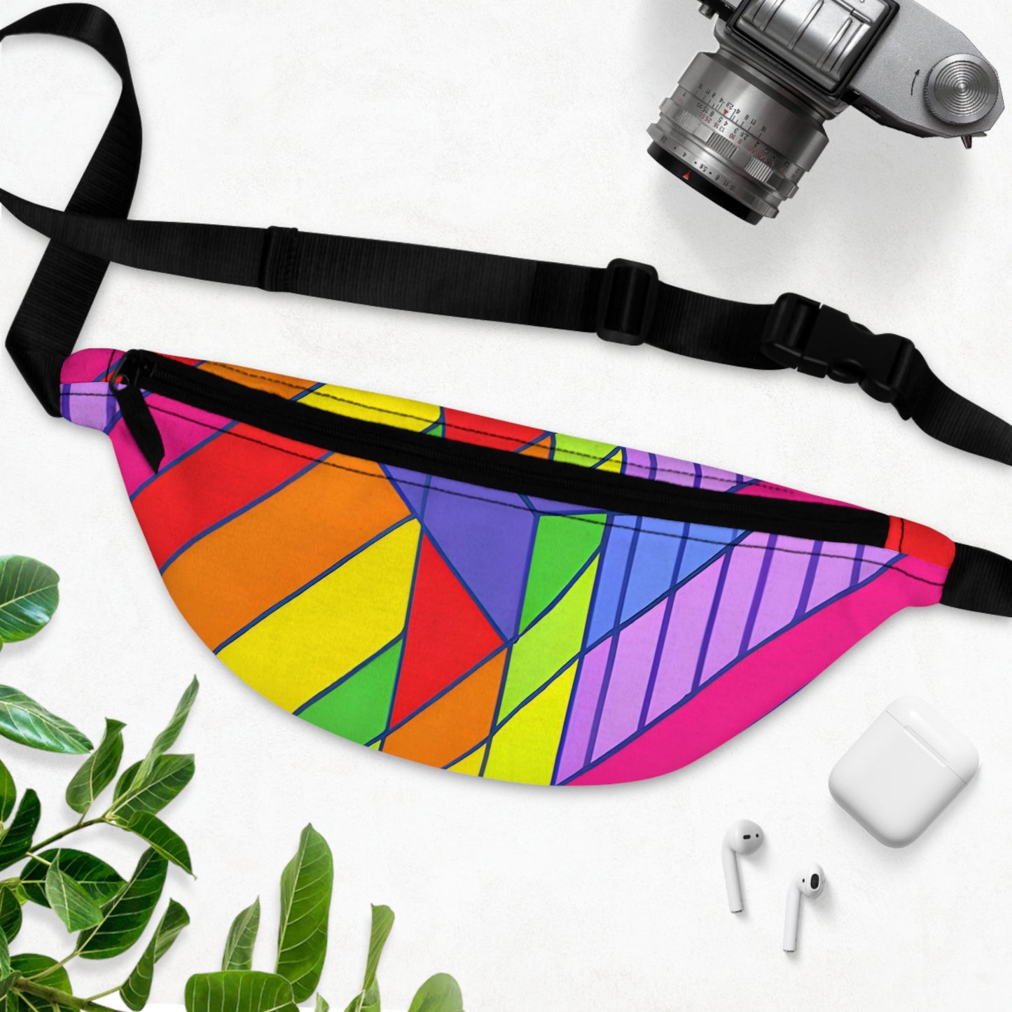 AuroraStrutting. - Gay Pride Fanny Pack Belt Bag