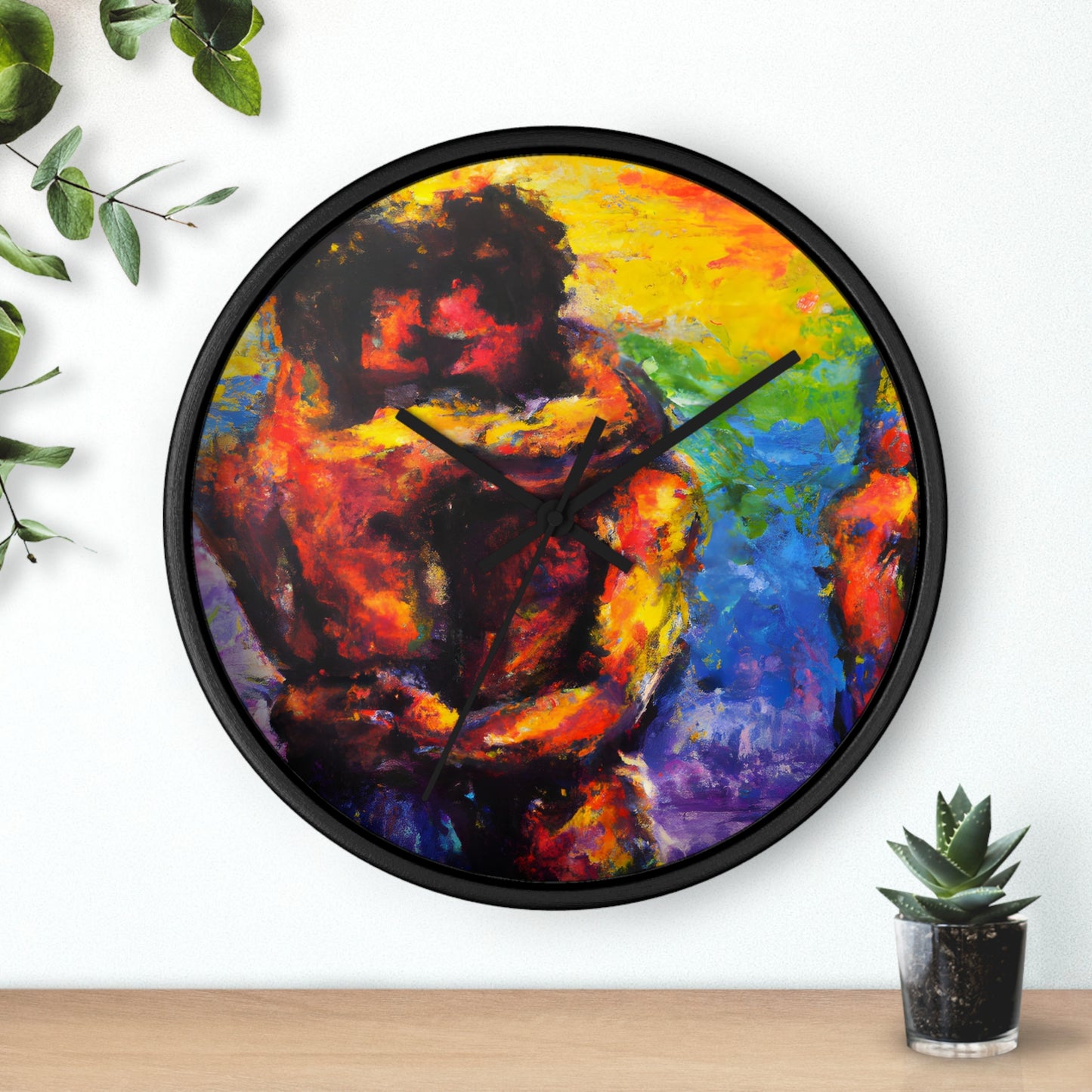 EthanStrike - Gay Love Wall Clock