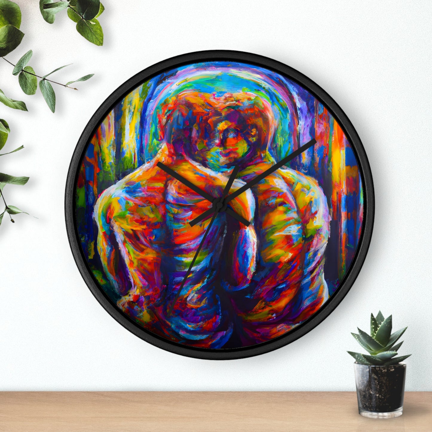 Bradley - Gay Love Wall Clock