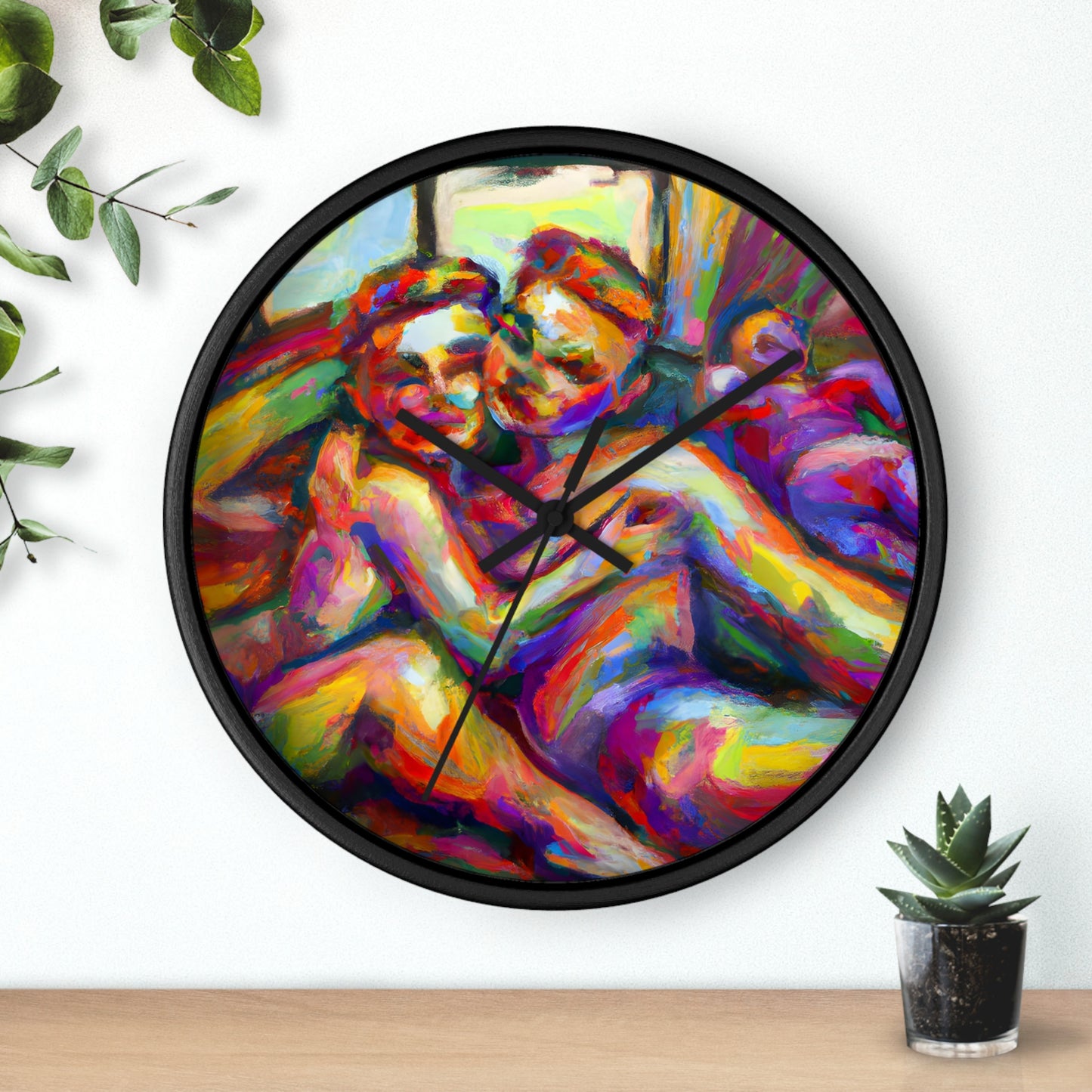 Maximus - Gay Love Wall Clock