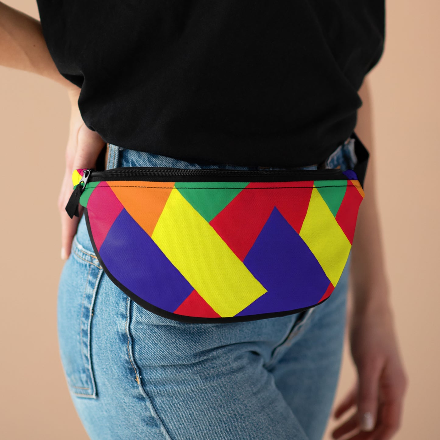 Glitterice. - Gay Pride Fanny Pack Belt Bag