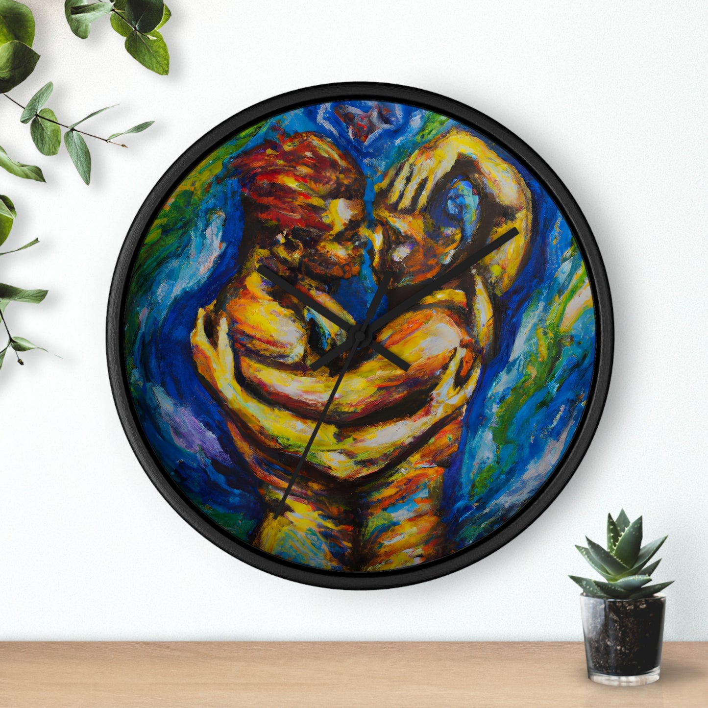 Jamie - Gay Love Wall Clock
