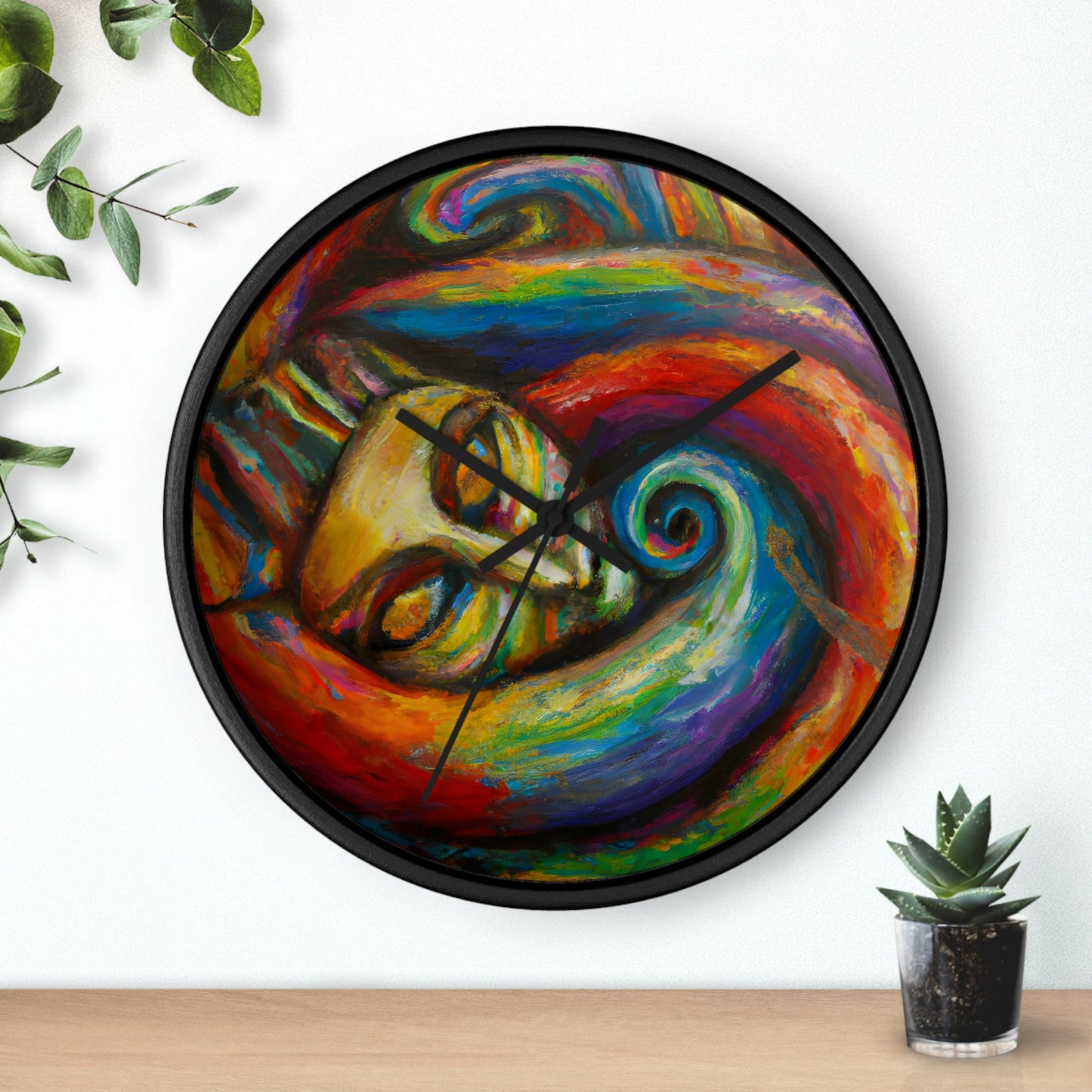 LeonardoDaVinci - Gay Hope Wall Clock