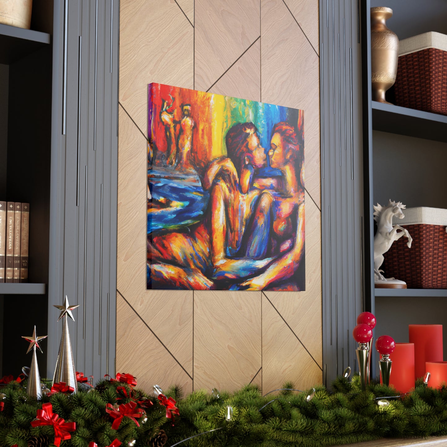 Nexus - Gay Love Canvas Art