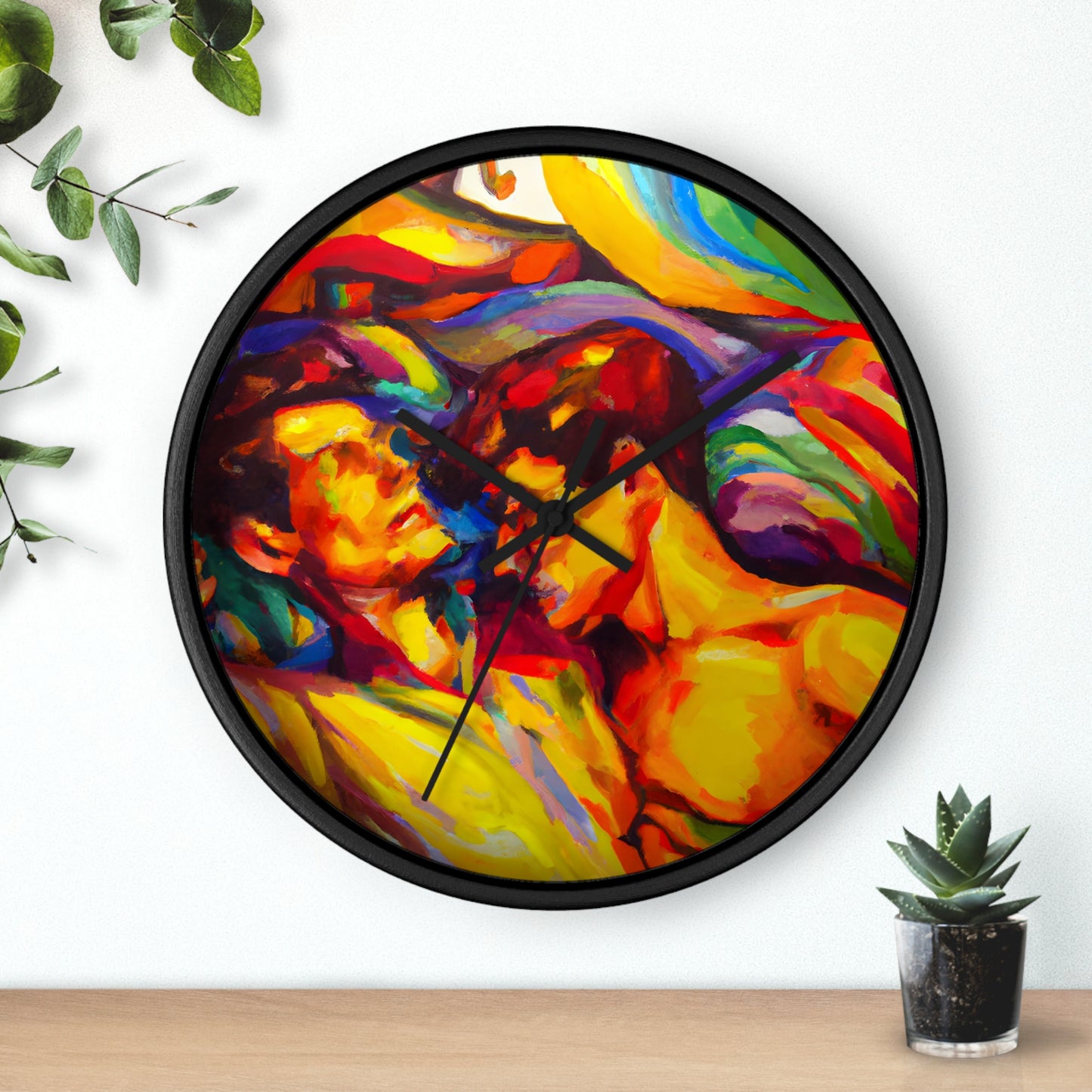 Maxwell - Gay Love Wall Clock