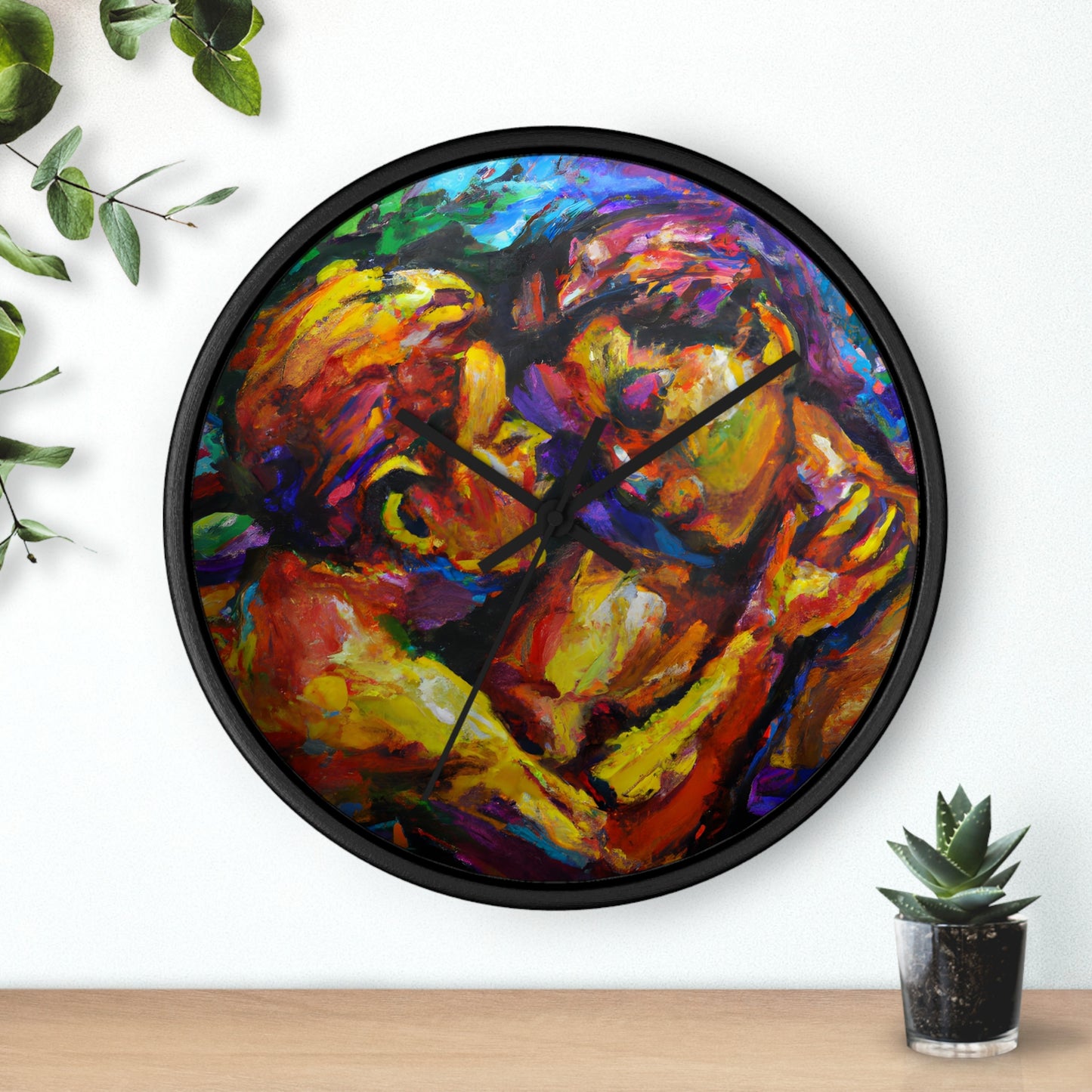 JackCobra - Gay Love Wall Clock