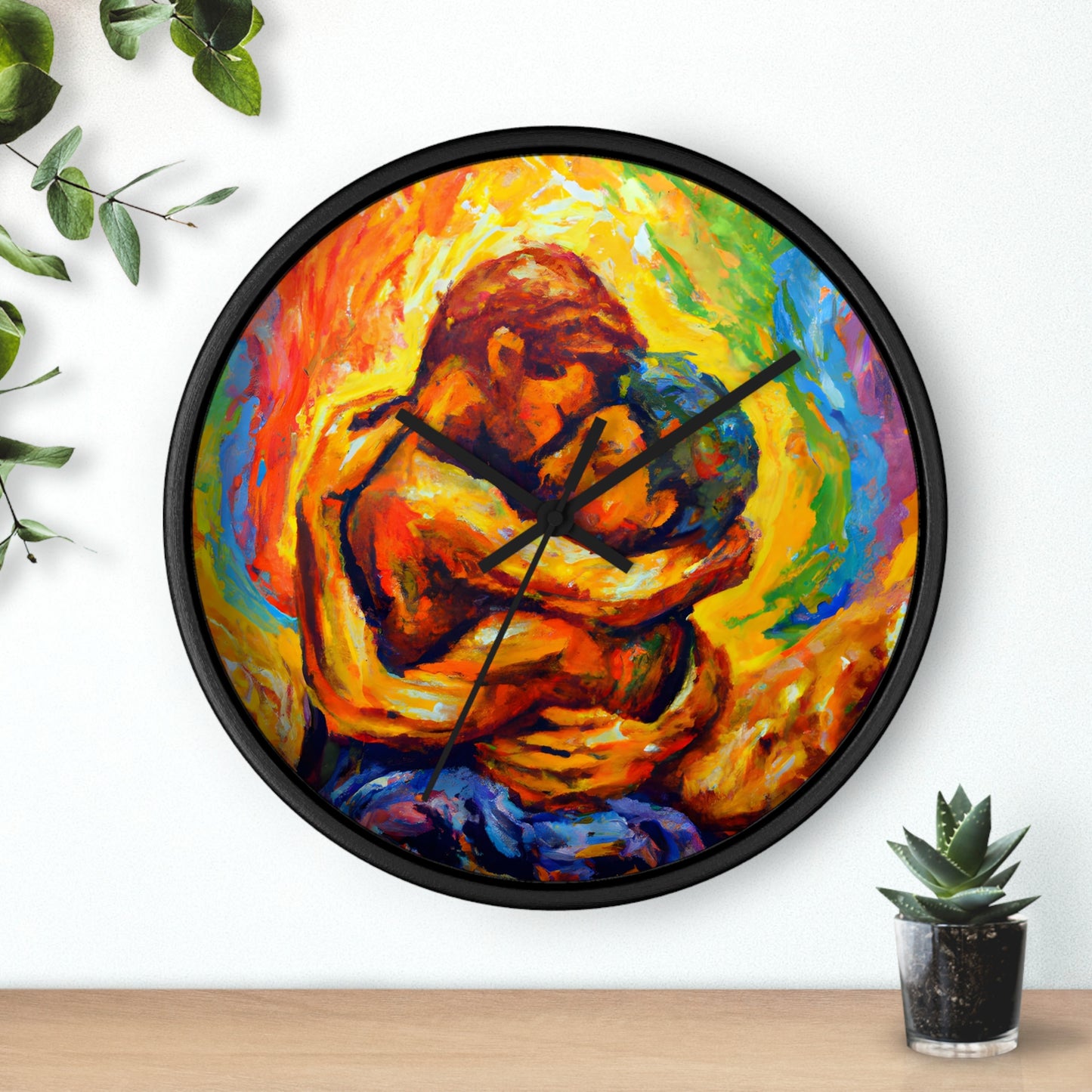 Jace - Gay Love Wall Clock