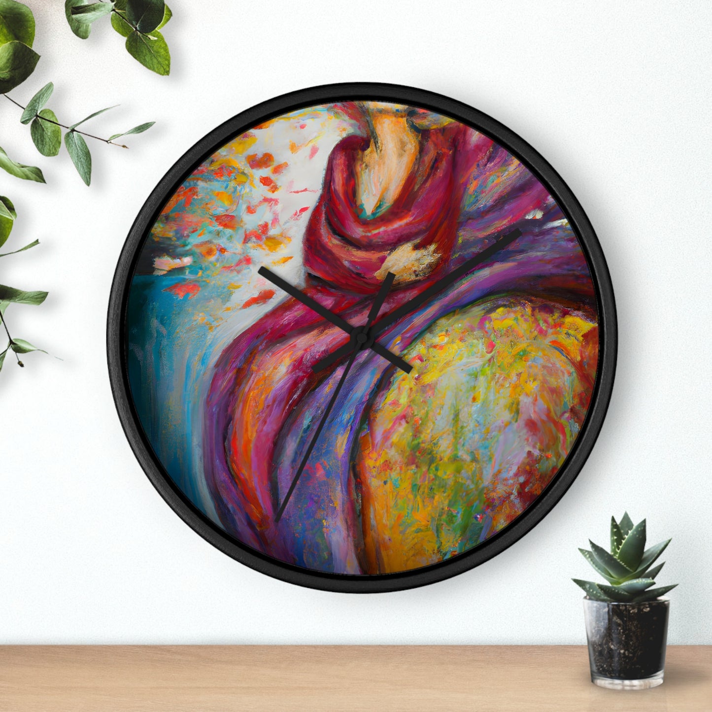 LeonardoDaVinci - Gay Hope Wall Clock