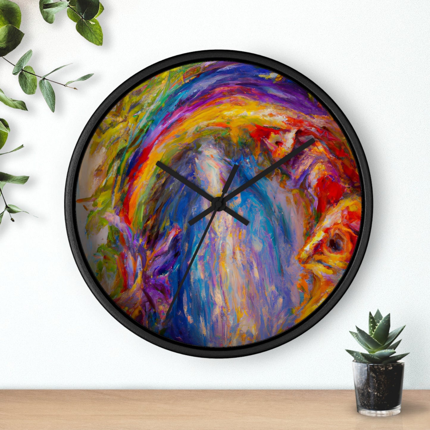 LeonardoDaVinci - Gay Hope Wall Clock