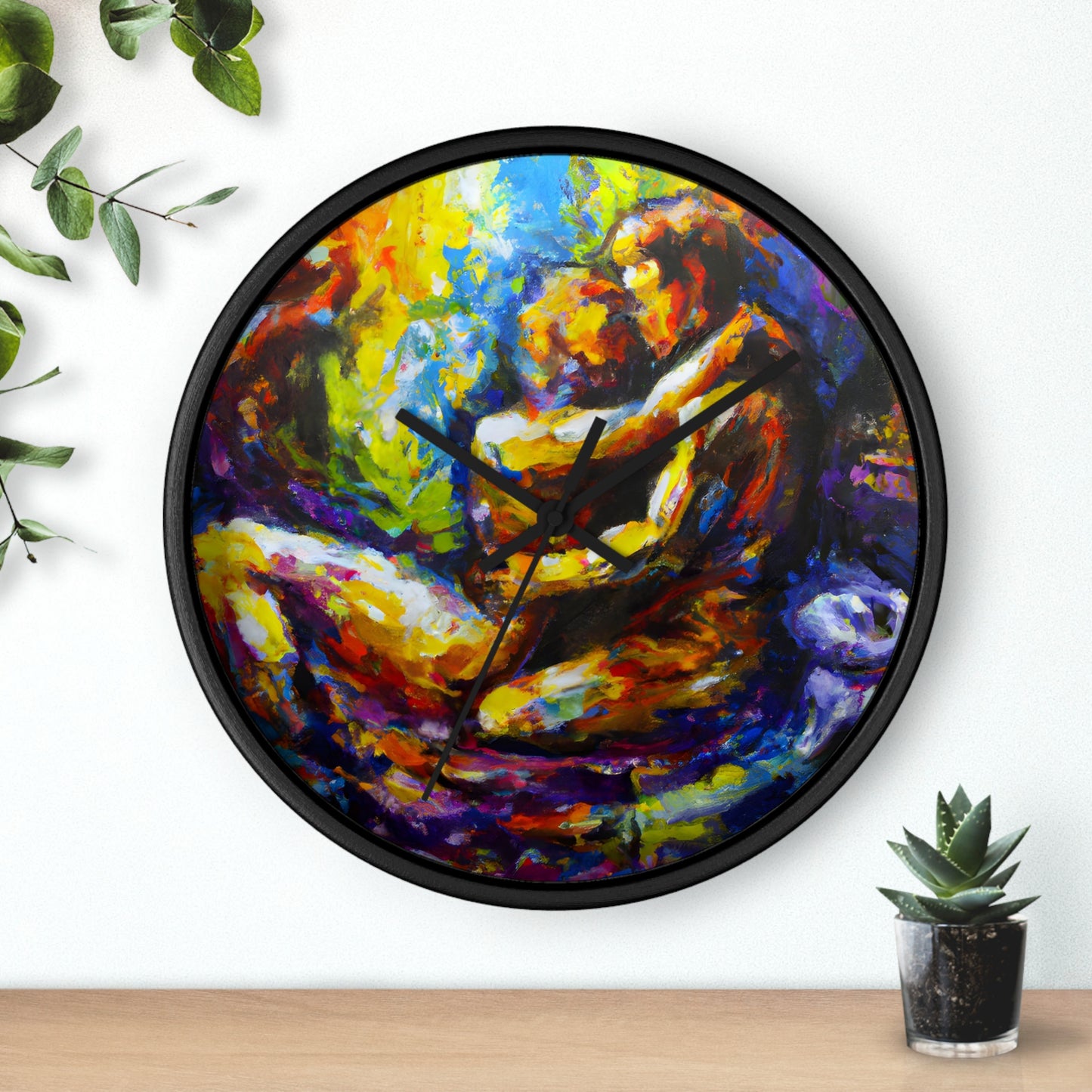 Cory - Gay Love Wall Clock