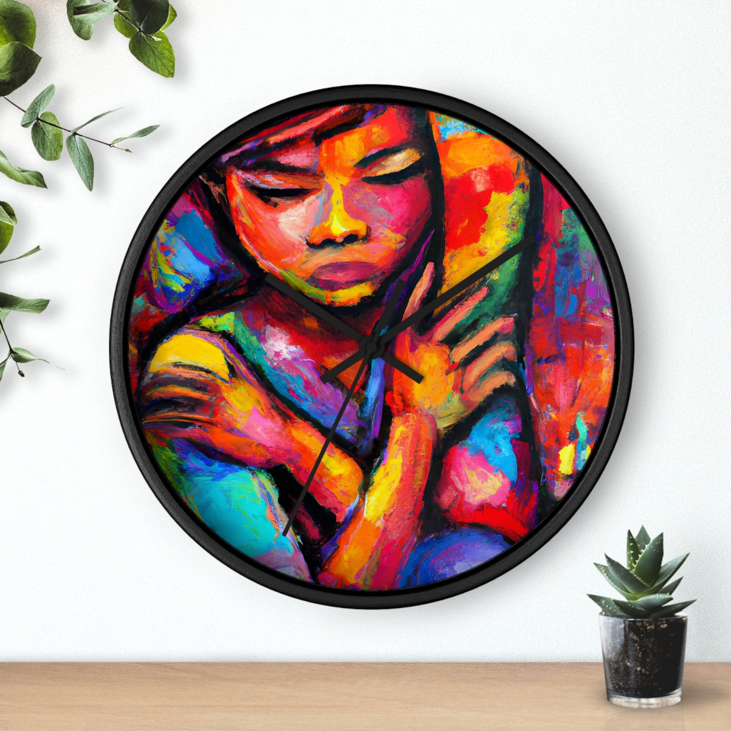 LeonardoDaVinci - Gay Hope Wall Clock