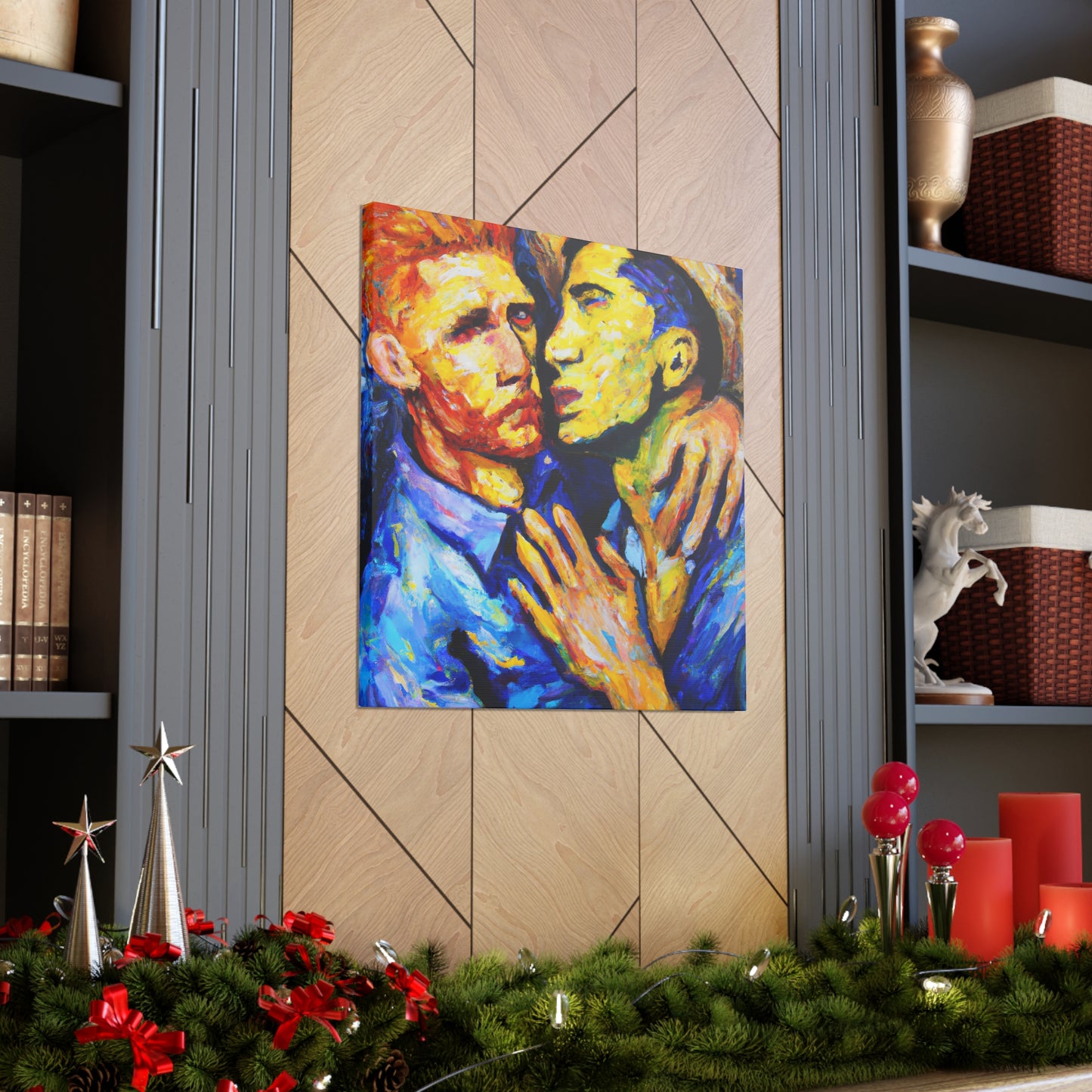 Heironymous. - Gay Couple Wall Art