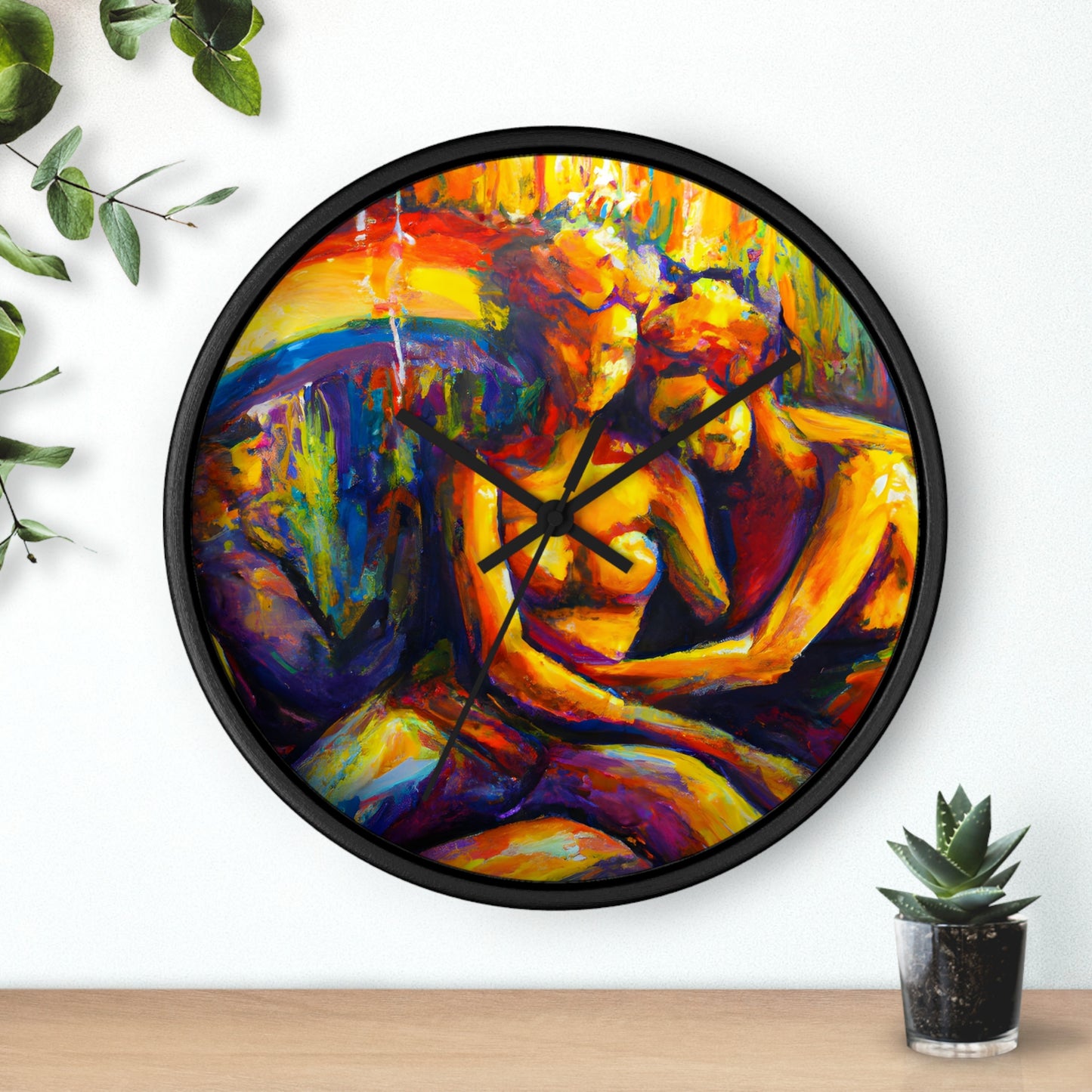 Kieran - Gay Love Wall Clock