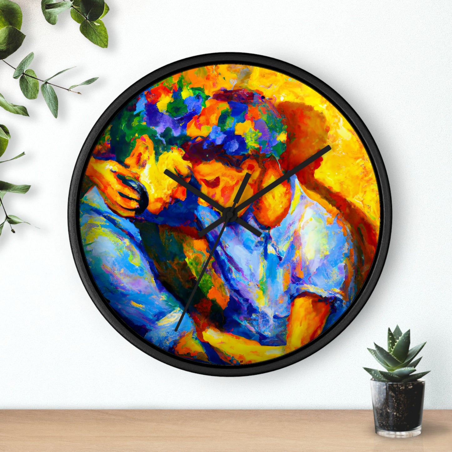 Nico - Gay Love Wall Clock