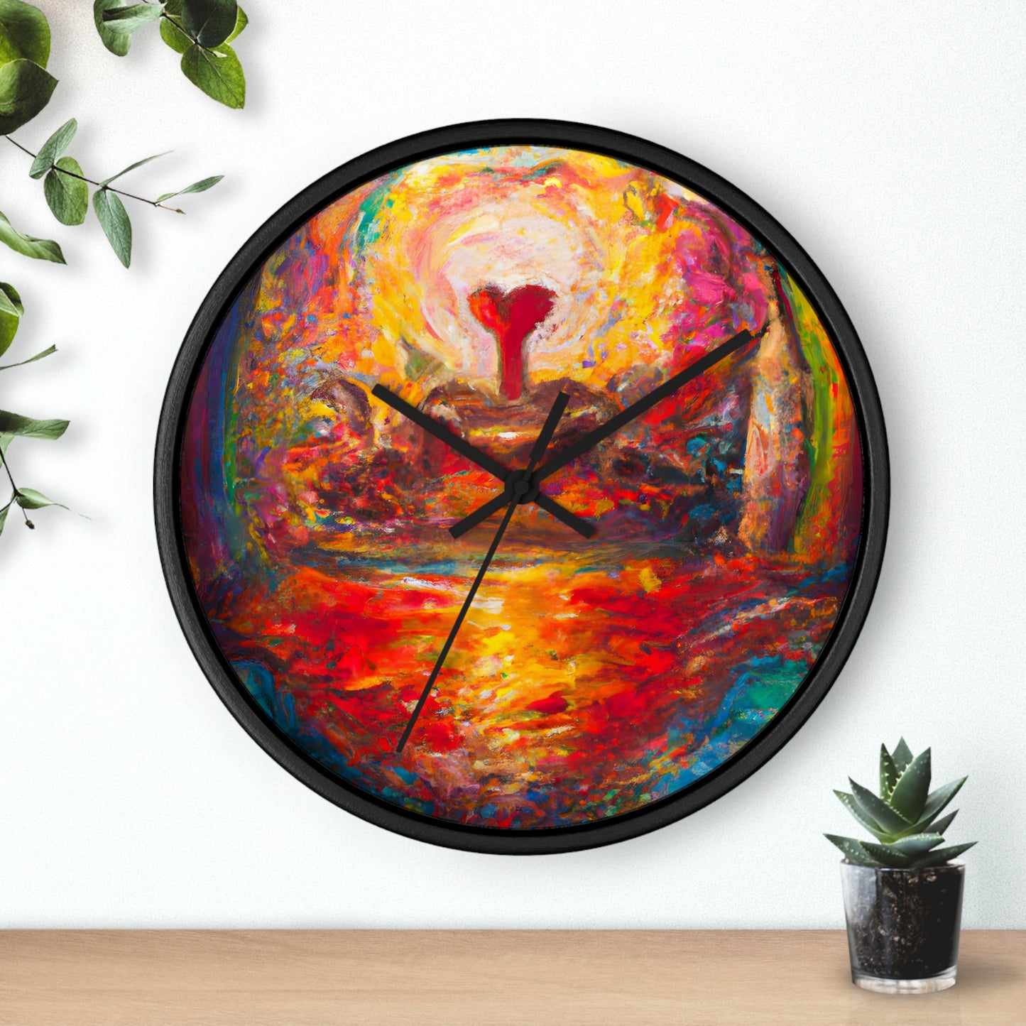 Leonardina - Gay Hope Wall Clock
