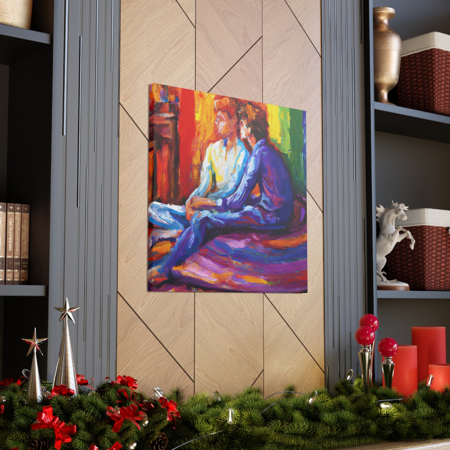 Tyson - Gay Love Canvas Art