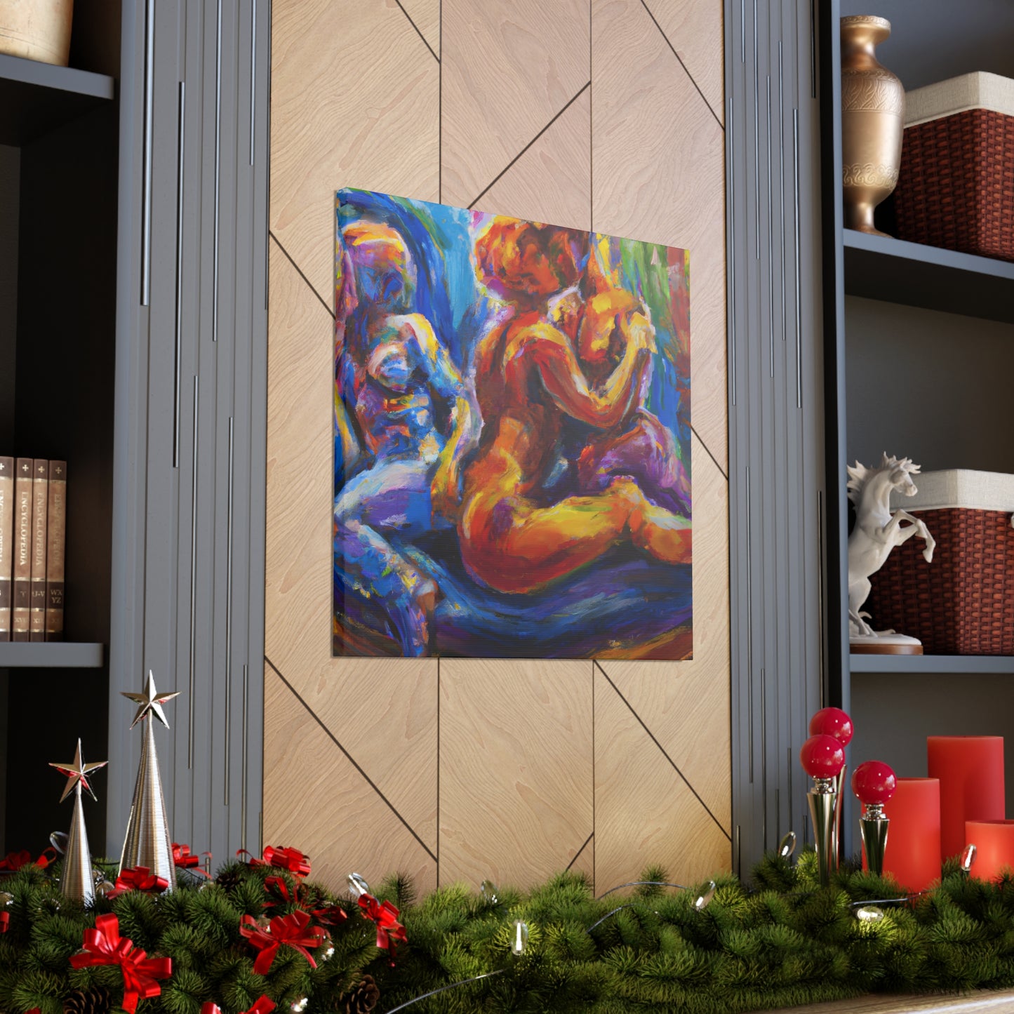 Jett - Gay Love Canvas Art