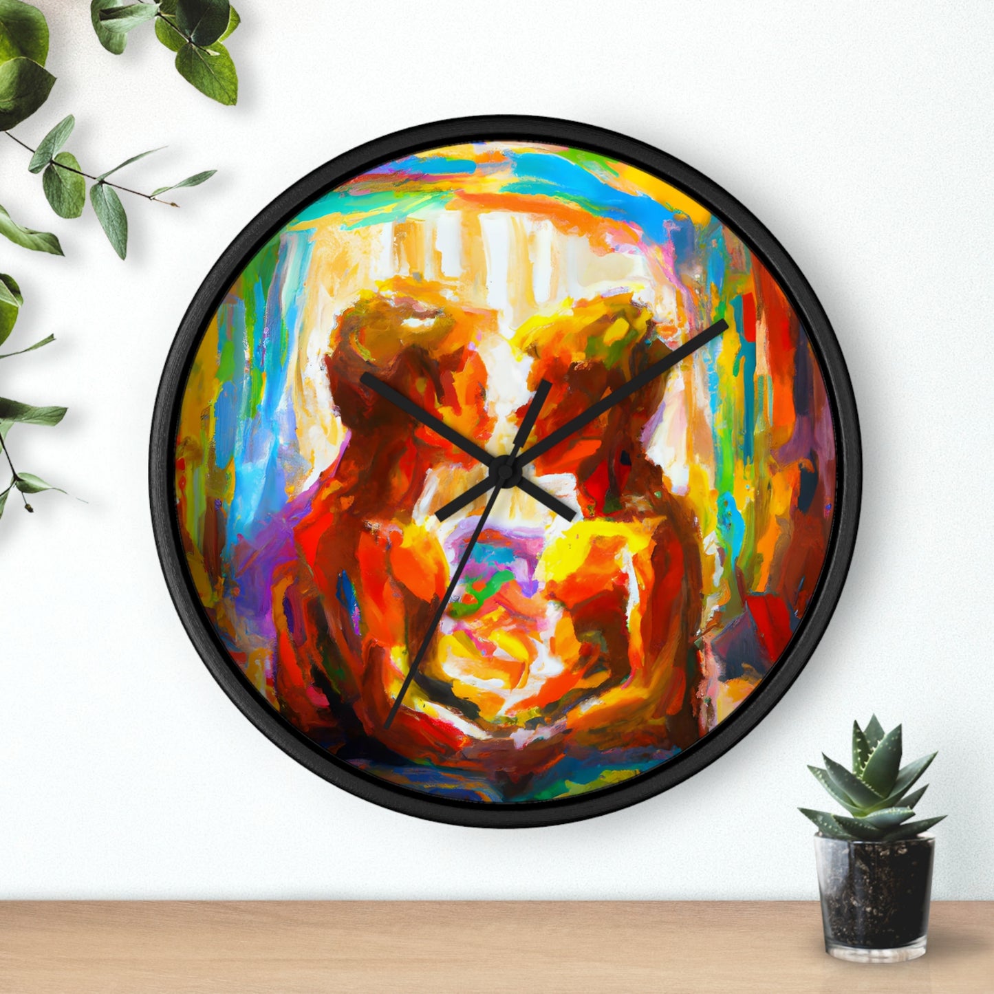 Trey - Gay Love Wall Clock