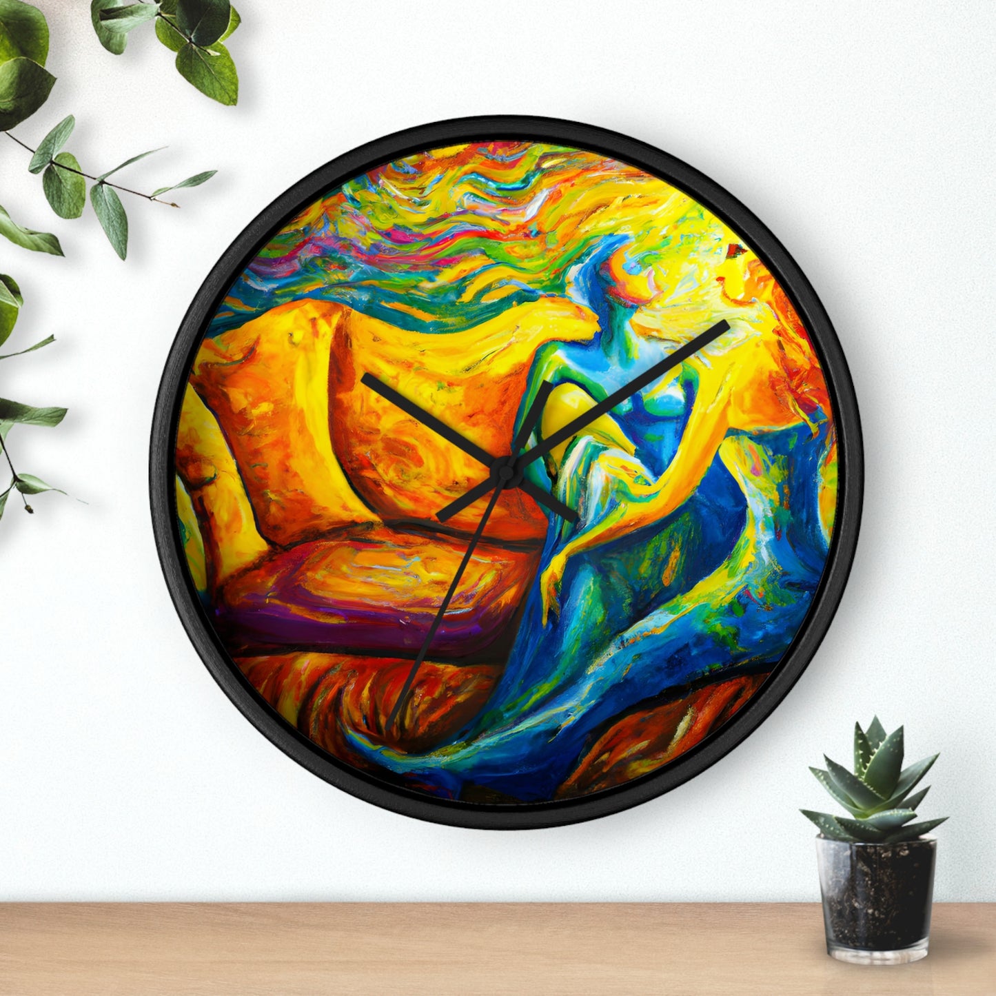 LeonardoDaVinci - Gay Hope Wall Clock
