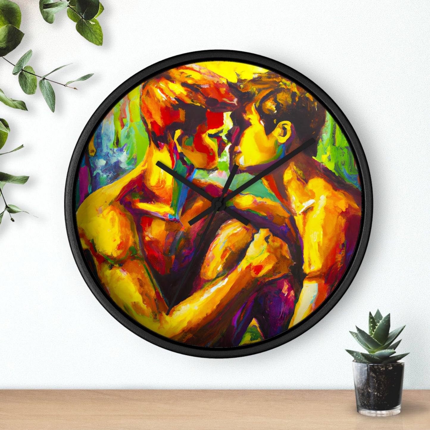 Maximus - Gay Love Wall Clock