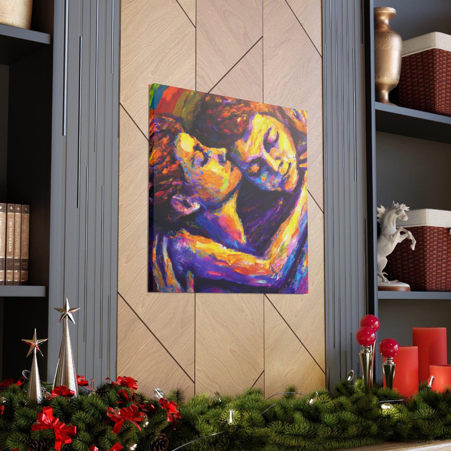 Connor - Gay Love Canvas Art