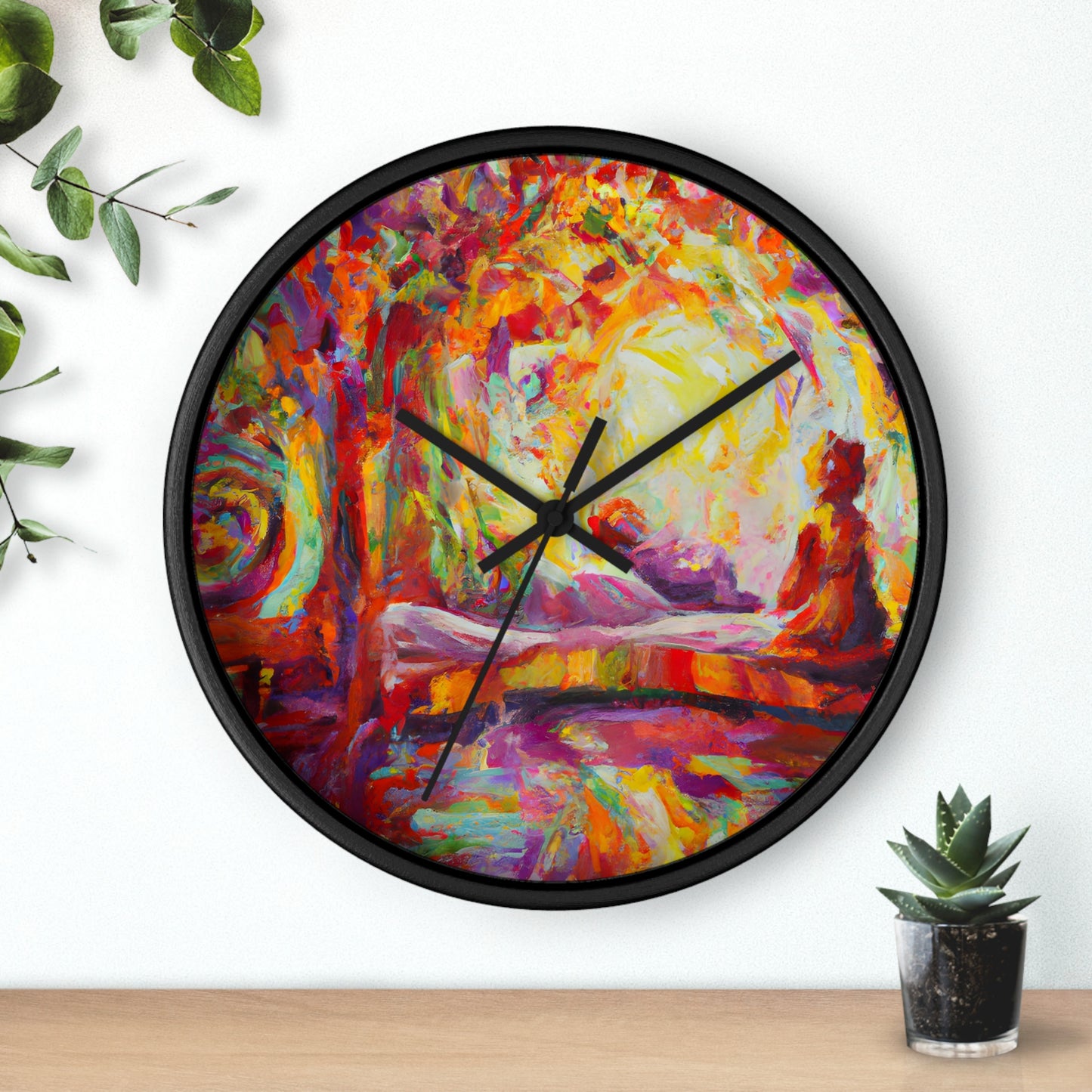 Leonardo daVinci - Gay Hope Wall Clock