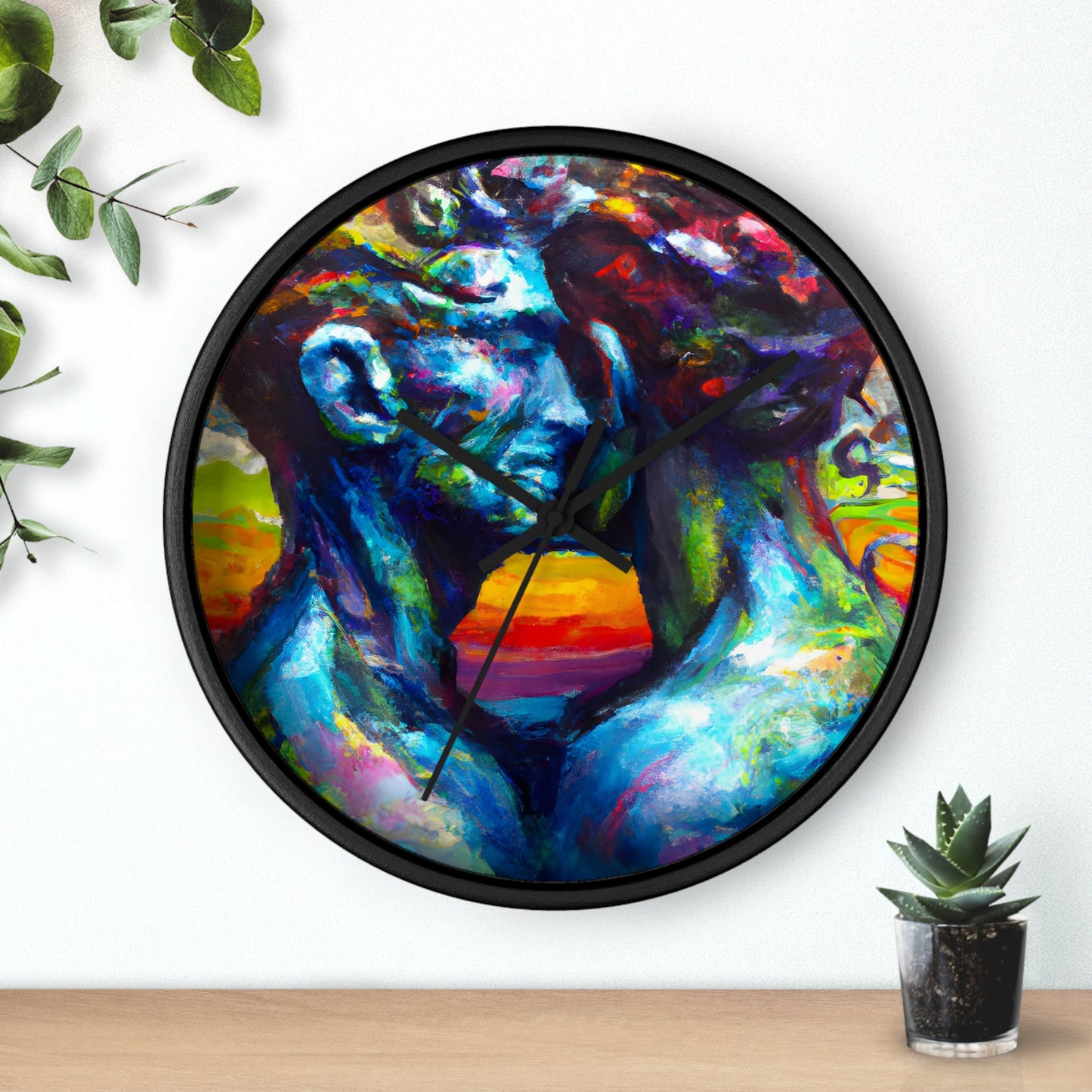 Maxwell - Gay Love Wall Clock