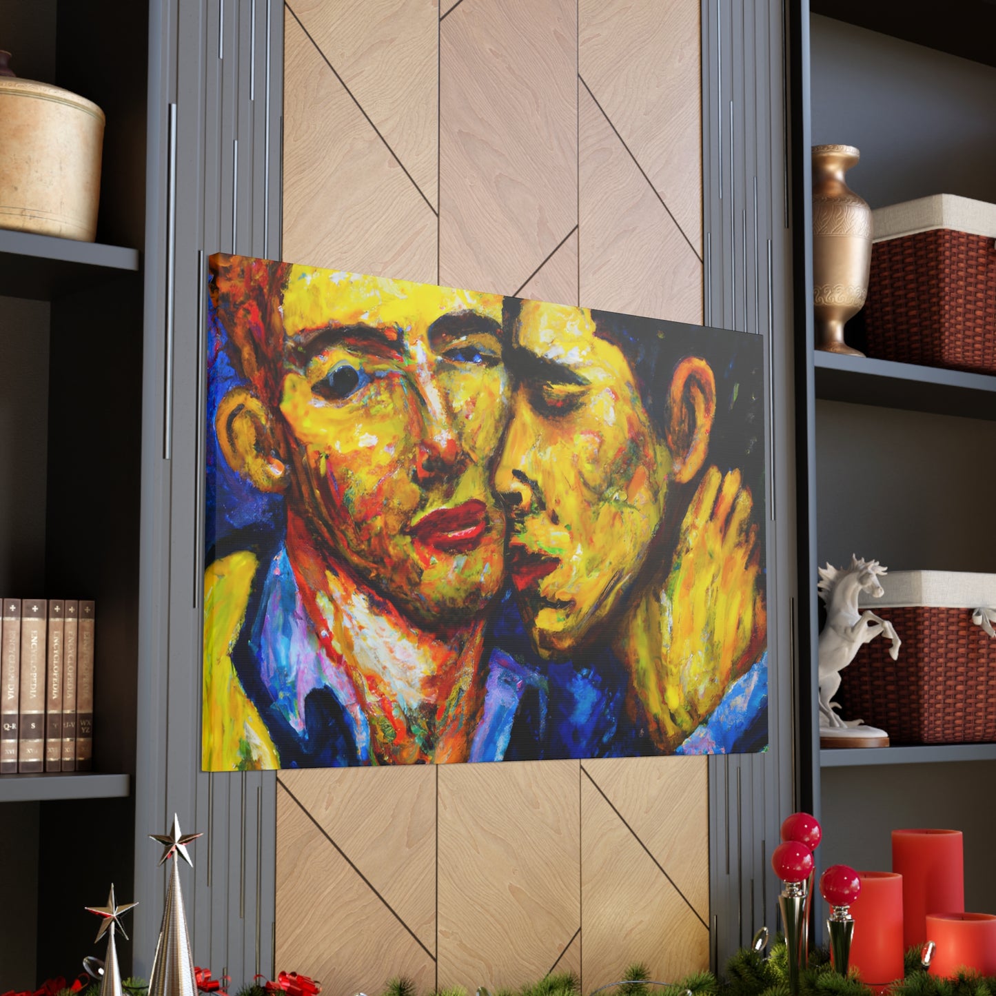 RavenousCreator - Gay Couple Wall Art