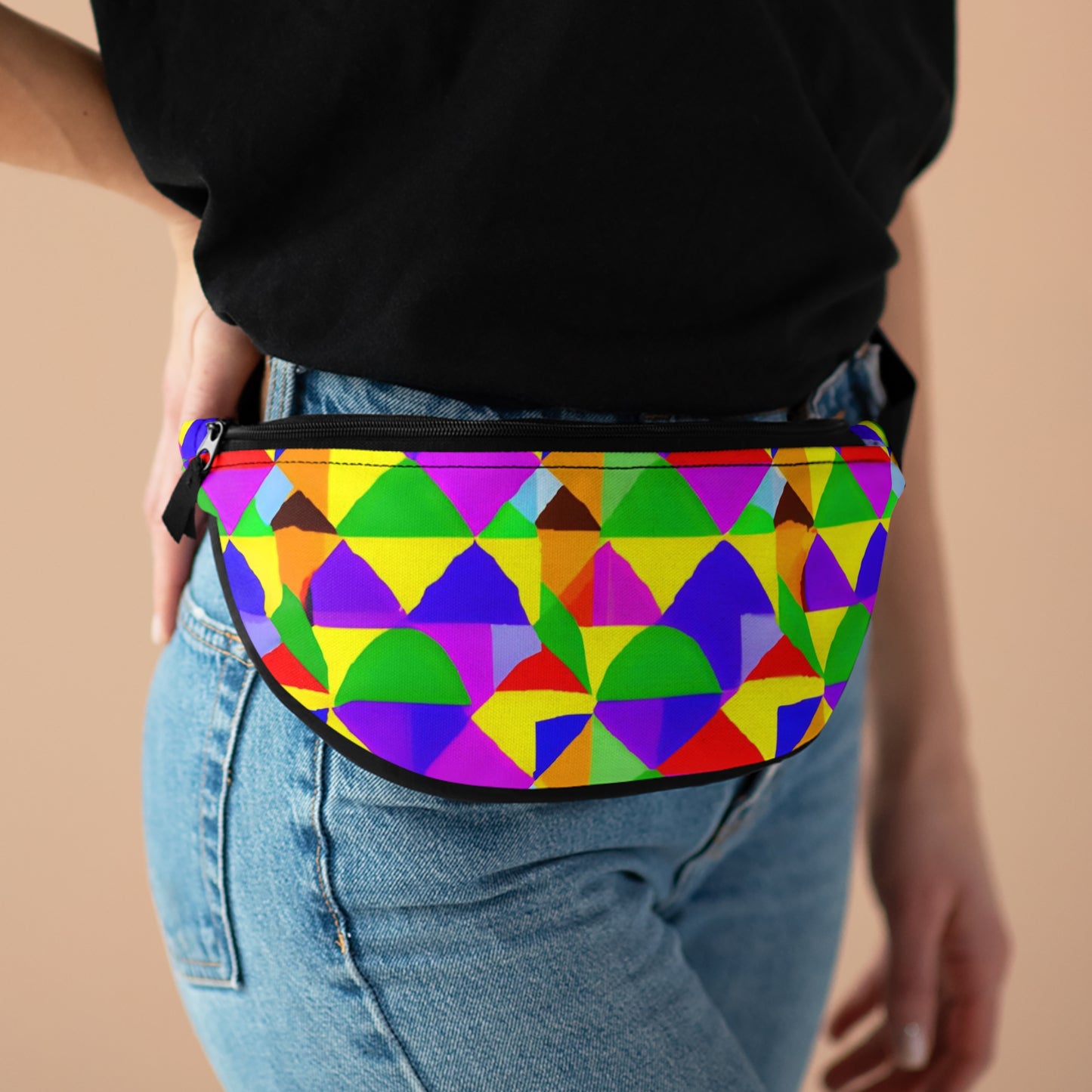 CrimsonGlitterSparkle - Gay Pride Fanny Pack Belt Bag