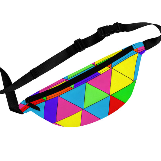 NeonGlitterStar - Gay Pride Fanny Pack Belt Bag