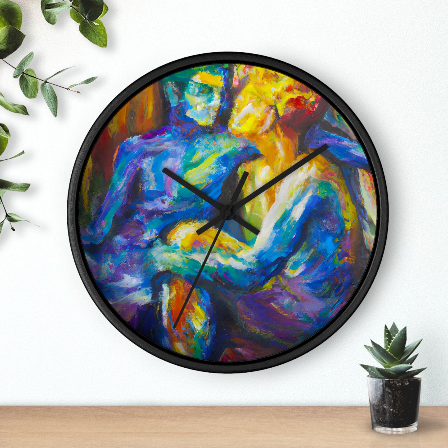 Trenton - Gay Love Wall Clock