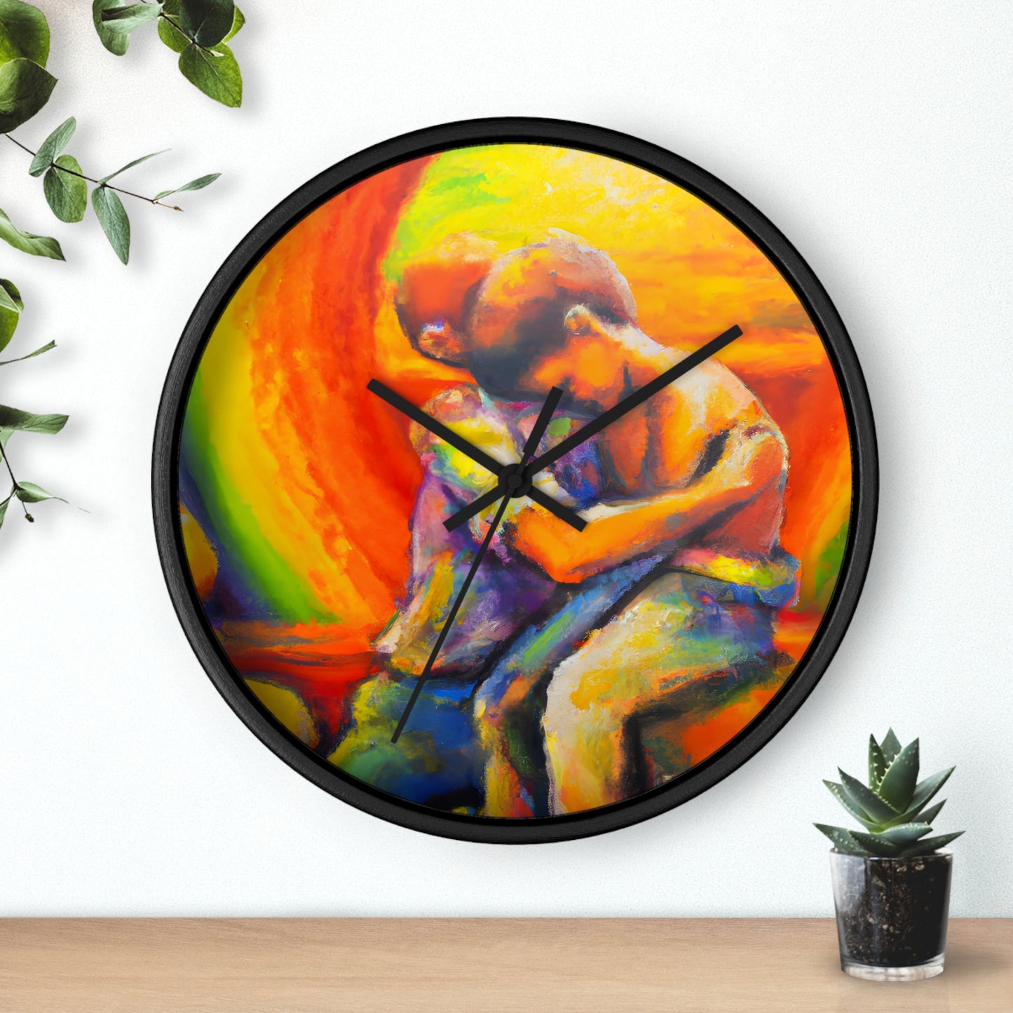 Axel - Gay Love Wall Clock