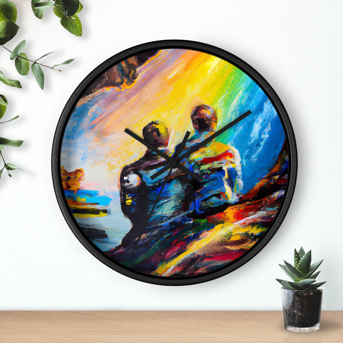 MichelangeloF - Gay Hope Wall Clock