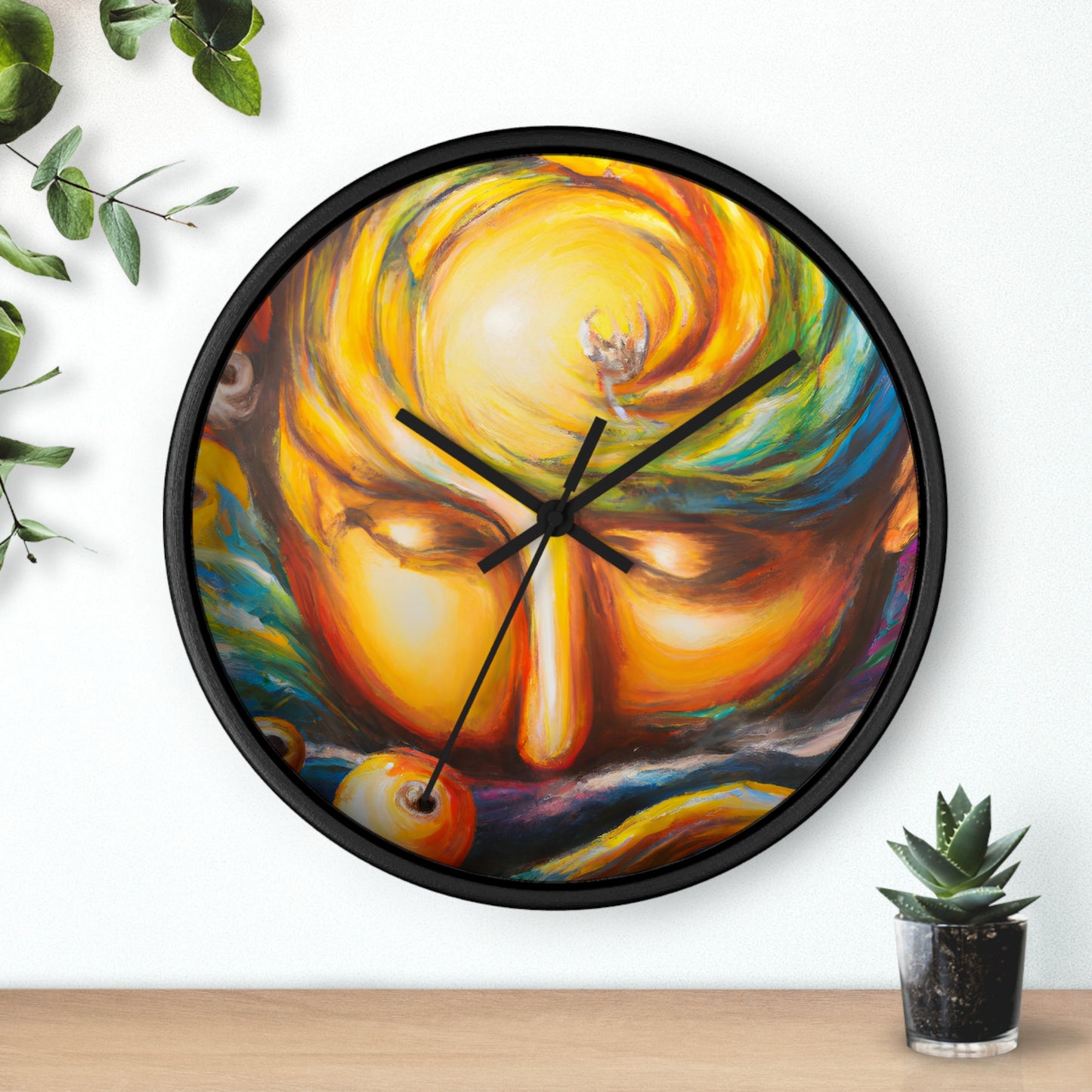 Leonardo da Vincio - Gay Hope Wall Clock