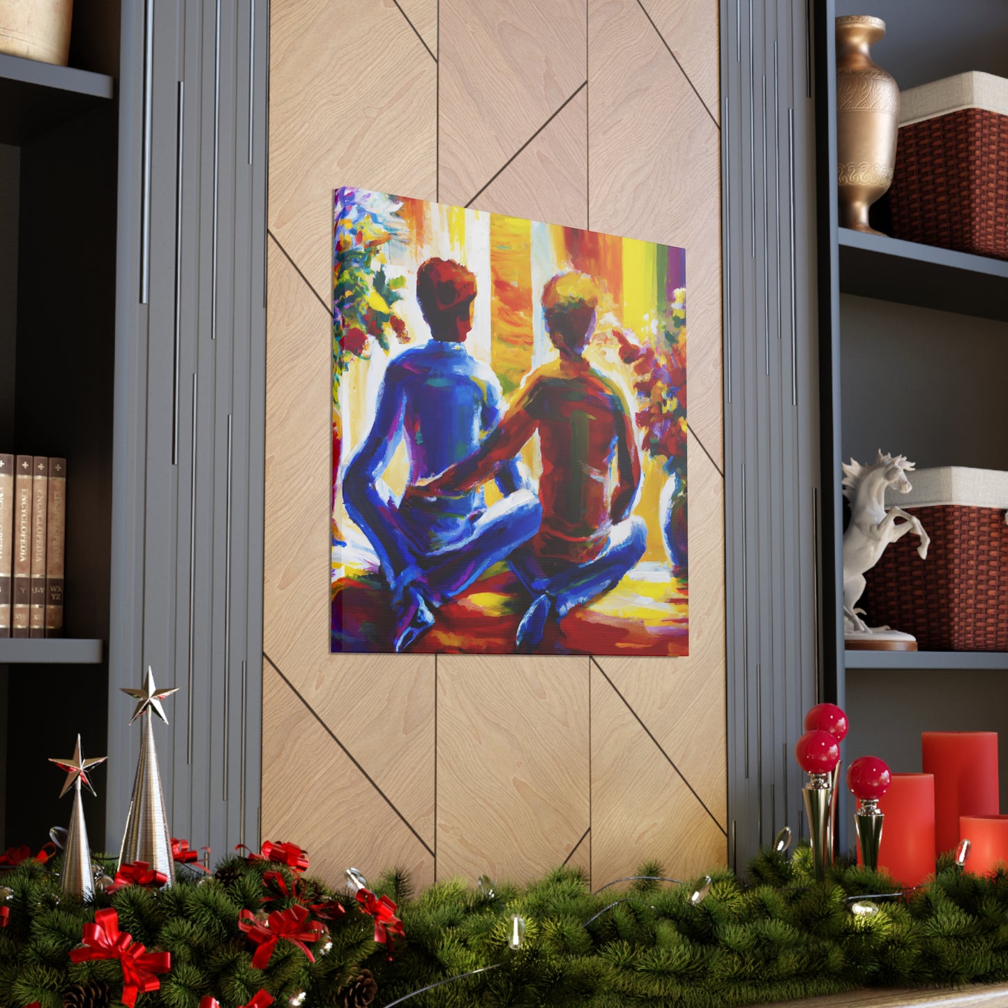 Braden - Gay Love Canvas Art