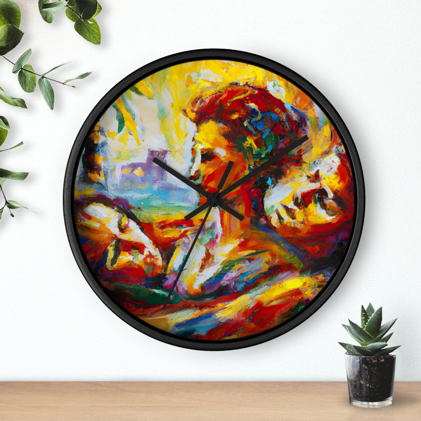 Leonardo da Vinci - Gay Hope Wall Clock