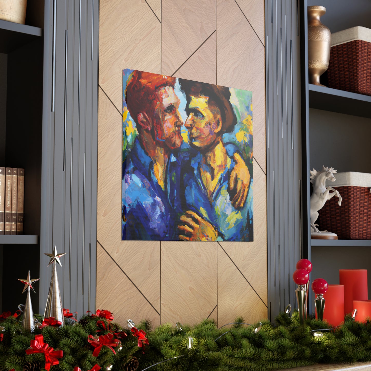 Luminae - Gay Couple Wall Art