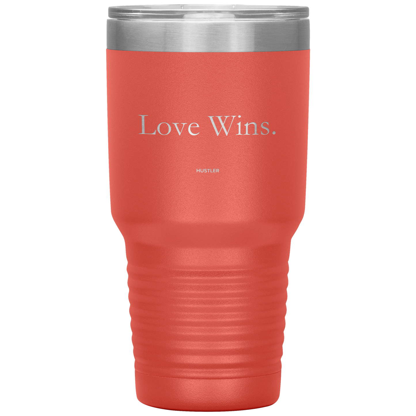Love Wins 30oz Laser Etched Tumbler