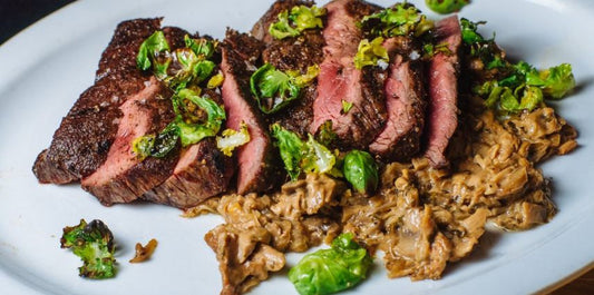 meat and nuts breakfast