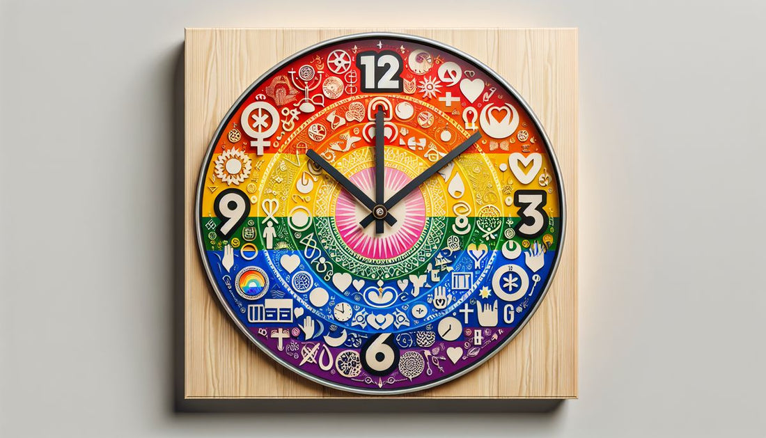 The Cultural Significance of LGBTQ+ Wall Clock Designs