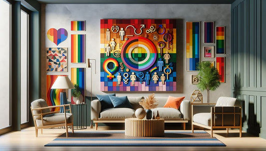 How to Choose LGBTQ+ Wall Art that Reflects Your Identity