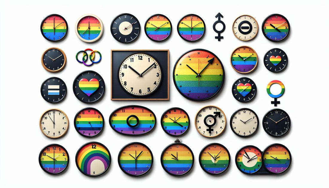 Unique LGBTQ+ Wall Clocks and Their Stories